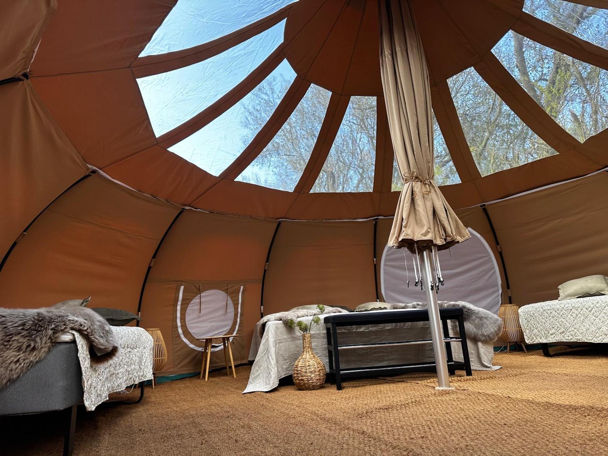 Romantik Luxus Glamping 2 Idestrup Zewnętrze zdjęcie