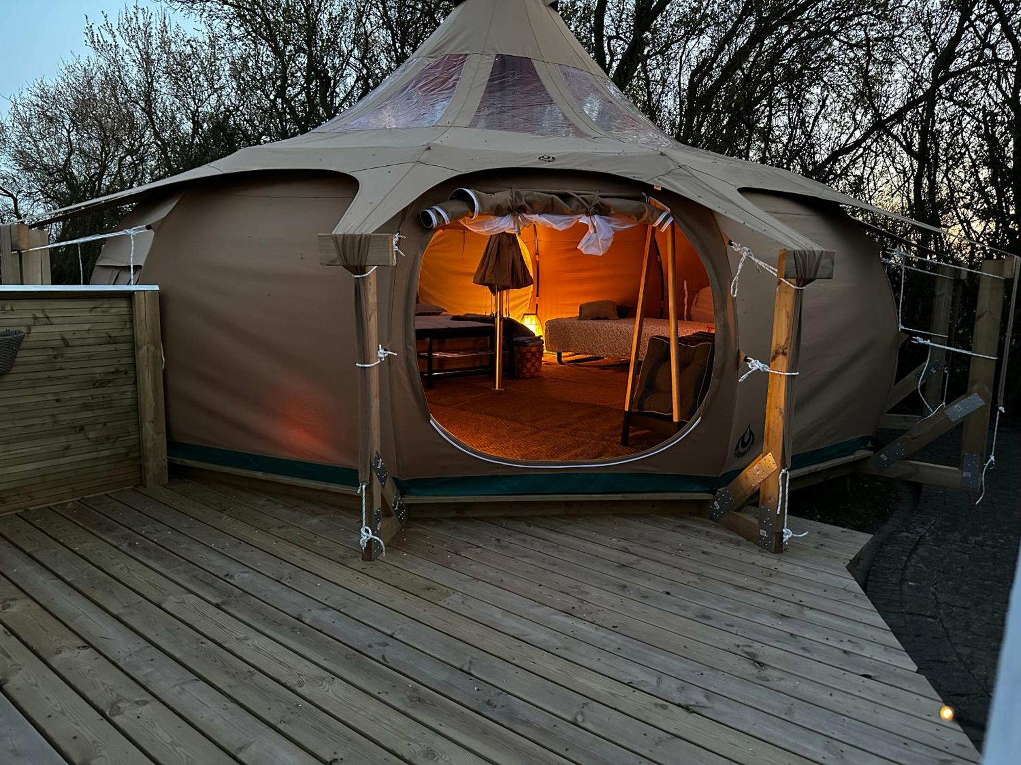 Romantik Luxus Glamping 2 Idestrup Zewnętrze zdjęcie