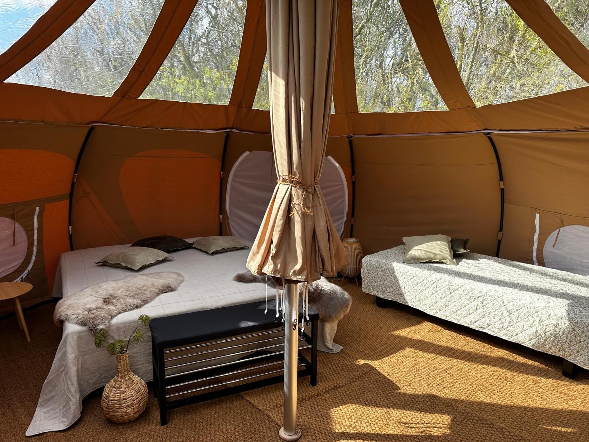 Romantik Luxus Glamping 2 Idestrup Zewnętrze zdjęcie